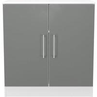 Ready Assembled 2 U Gloucester 2 Door Cabinet (Ready Assembled) in Mid Grey