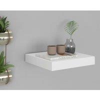 Berkfield Home Floating Wall Shelf White 23x23.5x3.8 cm MDF