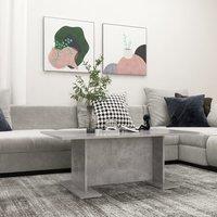 Berkfield Home Coffee Table Concrete Grey 103.5x60x40 cm Engineered Wood
