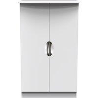 Ready Assembled 2 U Holborn 2 Door Midi Robe (Ready Assembled) in White | Size: Large