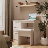 Ready Assembled 2 U Harrow Vanity (Ready Assembled) in Taupe | Size: Medium