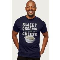 Boursin Men's Sweet Dreams Are Made Of Cheese T-Shirt in Navy | Size: 2XL