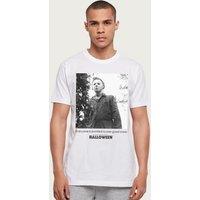 Halloween Men's Michael Myers One Good Scare T-Shirt in White | Size: XL