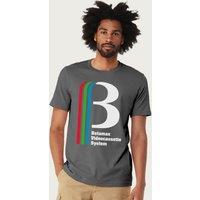 Betamax Men's Videocassette System Logo T-Shirt in Charcoal | Size: Medium