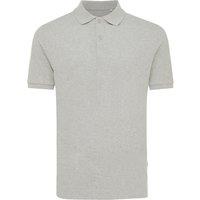 IQONIQ Men's Yosemite Pique Polo Shirt in Grey | Size: XS