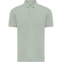 IQONIQ Men's Yosemite Pique Polo Shirt in Light Green | Size: Large
