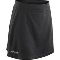 Spiro Women's Plain Skort in Black | Size: 18