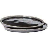 Vinga Nomimono Plate Pack of 2 in Black