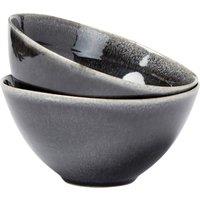 Vinga Nomimono Bowl Pack of 2 in Black