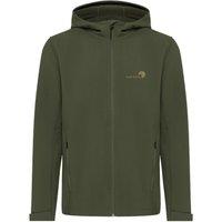 IQONIQ Men's Makalu Polyester Soft Shell Jacket in Green | Size: 2XL