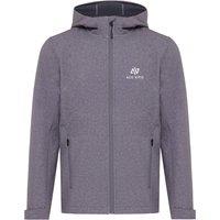 IQONIQ Men's Makalu Polyester Soft Shell Jacket in Mid Grey | Size: XL