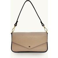 Apatchy London Women's The Munro Leather Shoulder Bag in Nude