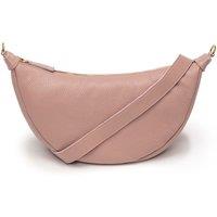 Elie Beaumont Women's Hobo Crossbody Bag in Baby Pink