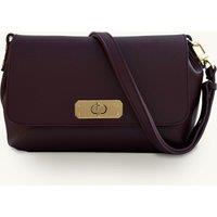 Apatchy London Women's The Maisie Maxi Leather Bag in Burgundy