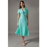 Lace Peter Pan Collar Dress