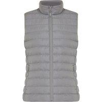 IQONIQ Women's Meru Polyester Body Warmer in Silver | Size: Large
