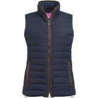 Brook Taverner Women's Madison Quilted Gilet in Navy | Size: Large