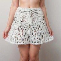 Faye Beachwear Holiday Crochet Skirt