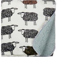 Vinga Sheep Blanket in White