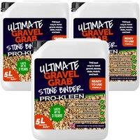 ProKleen Ultimate Gravel Grab Works on Gravel, Stone, Slate & Mulch 15L in Clear