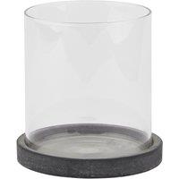Love Lace Amalfi Grey Hurricane Lantern