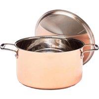 Vinga Baron Copper Saucepan in Brown