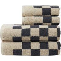 Vinga Elba Cotton Towel Set (Pack of 4) in Grey