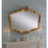 Regency Decorative Landscape Mirror Gold