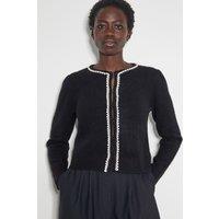 Pia Pearl Cardigan Grey