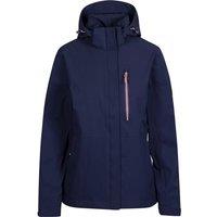 Trespass Women's Katya DLX Waterproof Jacket in Navy | Size: 2XL
