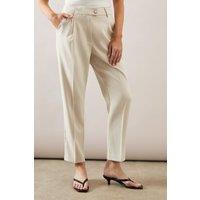 Tailored Button Tapered Trouser
