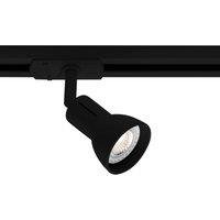 Nordlux Modern Indoor Track Spot Light Black Metal GU10 Adjustable Head - Mains Powered, IP20