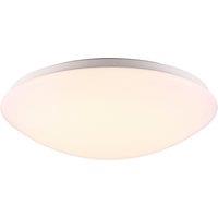 Nordlux Modern Indoor Ceiling Light White Metal Intergrated LED Bathroom Safe - Mains Powered, IP44