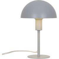 Nordlux Ellen Table Lamp Grey Metal Livingroom E14 Switch