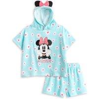 Disney Girl's 2 Piece Towelling Co-ord | Blue | Official Merch | Size: 3-4 Years