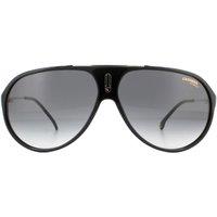 Carrera Men's Aviator Black Dark Grey Gradient Sunglasses