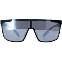 adidas Men's Visor Matte Black Contrast Mirror Silver SP0020