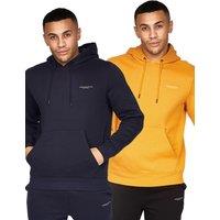 Crosshatch Men's Traymax Hoodie 2pk in Navy | Size: Small