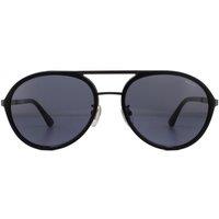Aviator Matte Gunmetal Grey Sunglasses