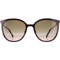 Jimmy Choo Women's Cat Eye Gold Copper Brown Gradient ORIA/G/SK