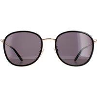 Bally Women's Round Gold Blue BY0053-K