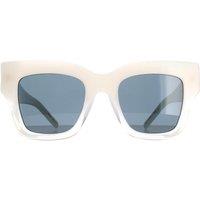 Hugo Boss Women's Square Shaded Ivory Grey BOSS 1386/S in White