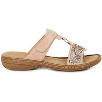 Rieker Women's 'Radiance' Mules in Rose | Size: 5