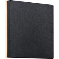 Nordlux Modern Outdoor Wall Light Black Aluminium Intergrated LED 20, 000hrs - Mains Powered, IP54
