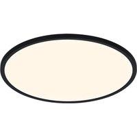 Nordlux Modern Indoor Ceiling Light Black Plastic Intergrated LED 3-Level Dimming - Mains Powered, IP54