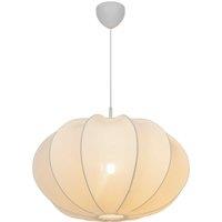 Nordlux Modern Indoor Pendant Light White Textile E27 Diffused - Mains Powered, IP20