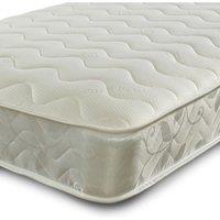 Starlight Beds Close Wave Hybrid Mattress 8 Inch Deep Memory Foam Comfort Layer in White | Size: Small Single