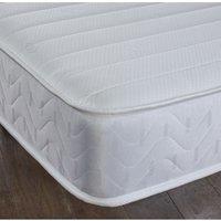 eXtreme Comfort Ltd Budget Memory Sprung Mattress Entry-Level Hybrid Design Comfortable in White | Size: Small Single