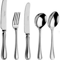 Arthur Price 'Britannia' Stainless Steel 44 Piece 6 Person Gift Boxed Cutlery Set in Silver