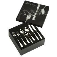 Arthur Price Signature 'Camelot' Stainless Steel 84 Piece 12 Person Gift Boxed Cutlery Set in Silver